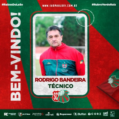 São Paulo anuncia Rodrigo Bandeira como novo treinador